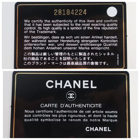 [Guía] Cómo consultar la tarjeta de autenticidad de Chanel: Real 